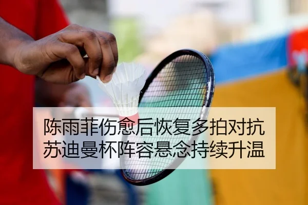 陈雨菲伤愈后恢复多拍对抗 苏迪曼杯阵容悬念持续升温